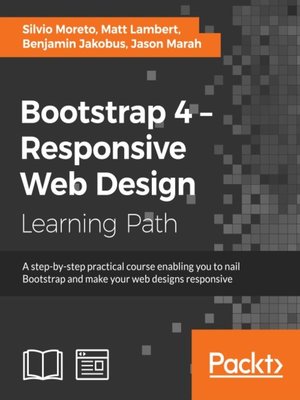 cover image of Bootstrap 4 &#8211; Responsive Web Design